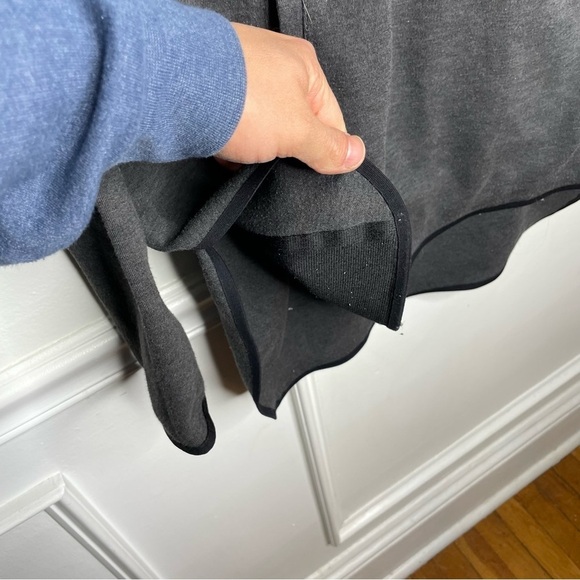 North Face Cozy Slacker Poncho Pullover Sweatshirt Womens S/M - Picture 2 of 11